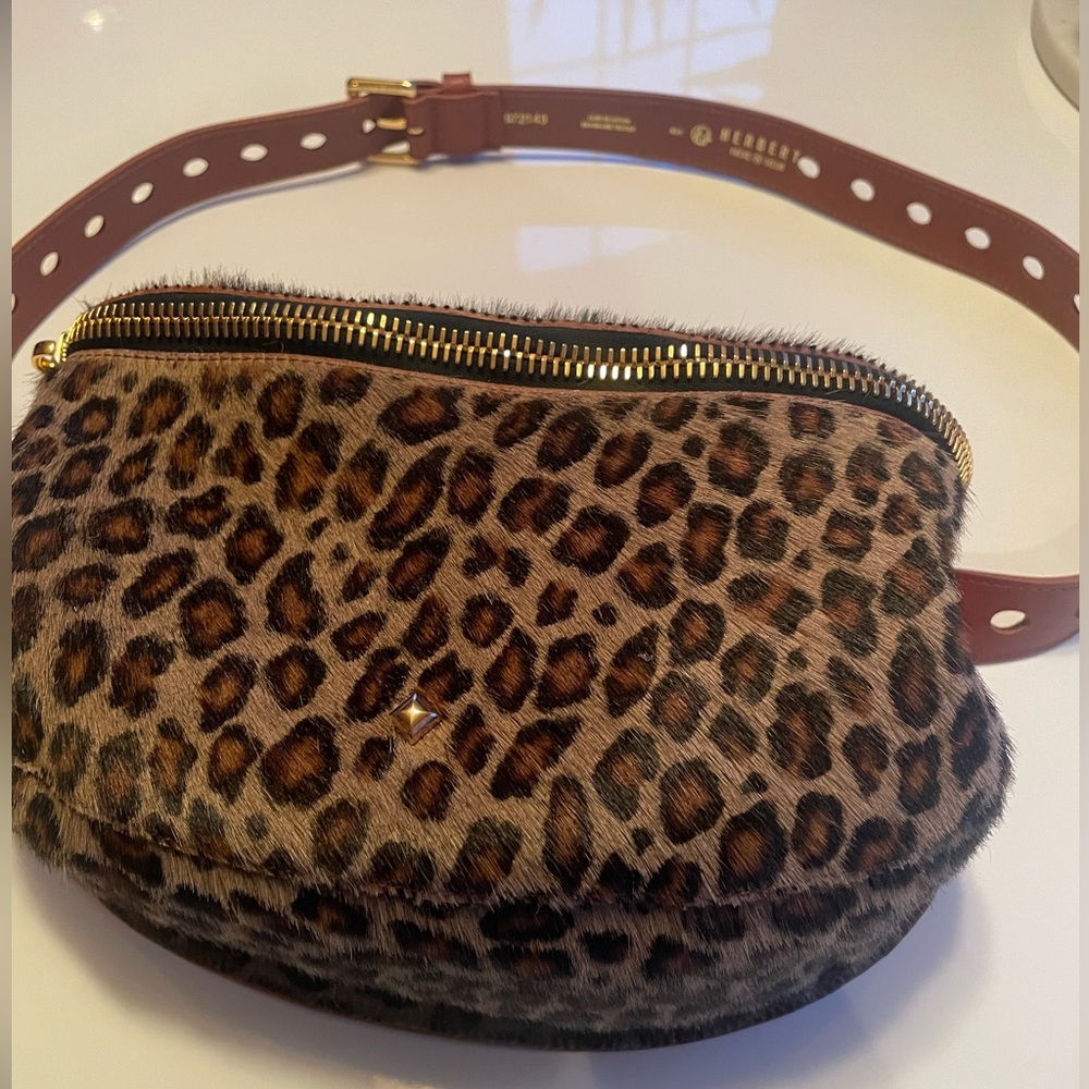 Herbert Frere Soeur Lili Leopard Bag